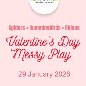 Valentines Day Messy Play 29 January 2026