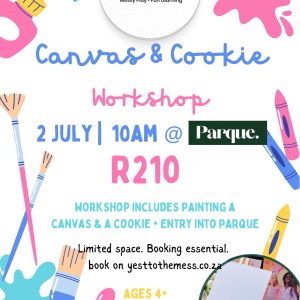 Canvas & Cookie Workshop @ Parque