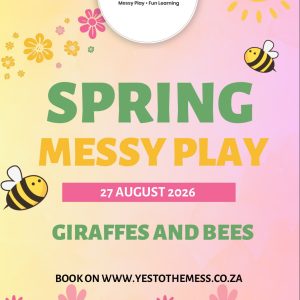 Spring Messy Play 27 August 2026