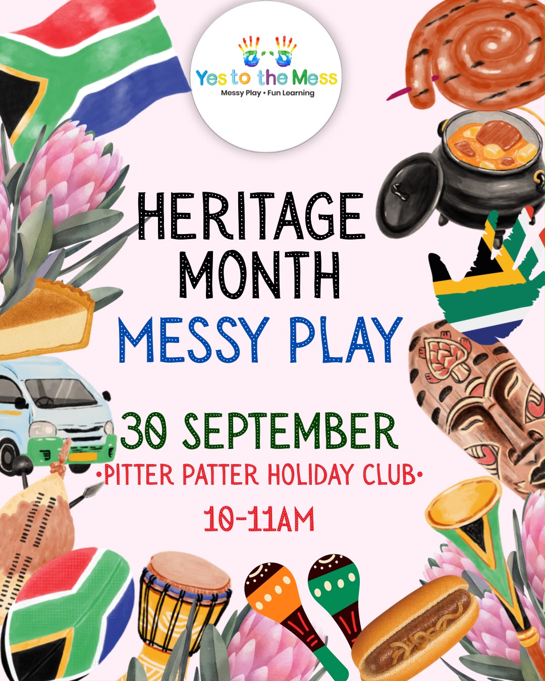 Heritage Month Messy Play