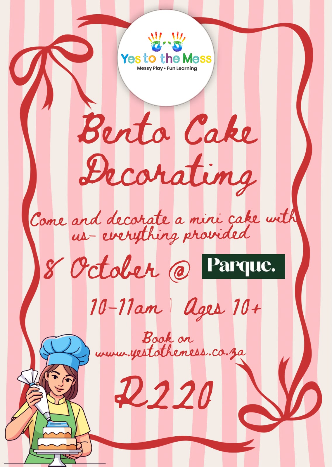 Bento Cake Decorating @ Parque