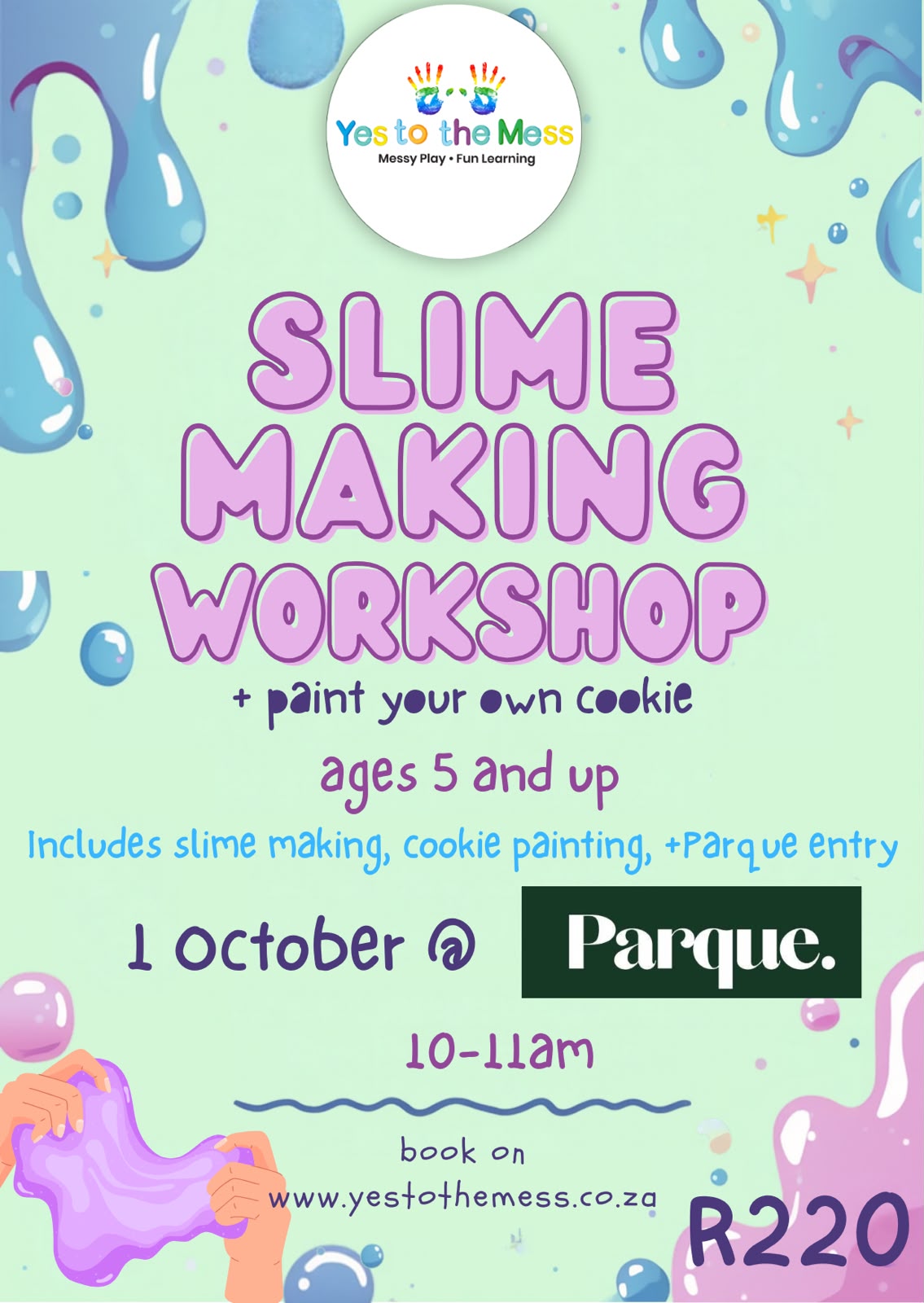 Slime Making Workshop @ Parque