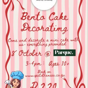 Bento Cake Decorating @ Parque